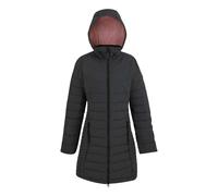 Women's long hooded down jacket Regatta Andria Gris 38