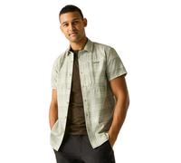 Regatta Anti-insect Travel Light Short Sleeve Shirt Green S Men