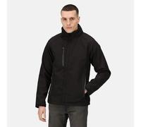 Regatta Apex Black Men's Waterproof Warm-lined Softshell Jacket #tra670