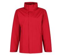 Regatta Ardmore Red Men's Waterproof Mesh-lined Peach-finish Jacket #TRW461