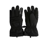 Regatta Arlie Waterproof Gloves in Jet Black | Size: 11-13 Years Regatta Jet Black 11-13 Years