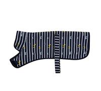 Regatta Arlo Waterproof Dog Coat Navy Battersea Stripe, Size: S