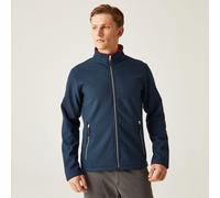 Regatta Ascender Navy/red Men's Fleece-lined Softshell Jacket #TRA762