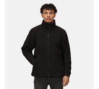 Regatta Asgard II black men's full-zip quilted winter lined fleece #TRF530