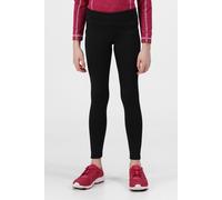 Regatta Barlia Stretch Winter Leggings in Jet Black | Size: 13 Years Regatta Jet Black 13 Years