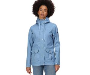 REGATTA BAYMARMA WATERPROOF HOODED JACKET BRAND NEW SIZE 10 CHAMBRAY BLUE B7