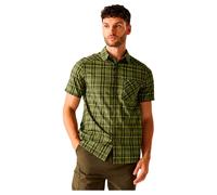 Regatta Men's Begarno Short Sleeve Shirt Green, Size: M