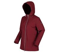 Regatta Womens Bergonia II Waterproof Hooded Jacket Coat - Claret - 8