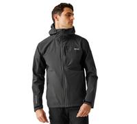 Regatta Birchdale II Waterproof Jacket: Ash/Black: 3XL Size: 3XL, Colo