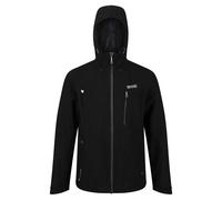 Regatta Birchdale Waterproof Jacket: Black/Magnet: S Size: S, Colour: