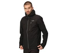Regatta Birchdale Mens Waterproof Jacket Black/Magnet