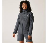 Regatta Womens Birchdale II Waterproof Jacket: Seal Grey/Black: 14 Siz