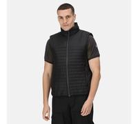 Regatta black men's insulated recycled polyester bodywarmer #TRA861