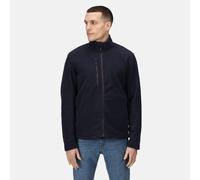 Regatta Black Men's Recycled Fabric Full-zip Quick-dry Fleece #TRF618