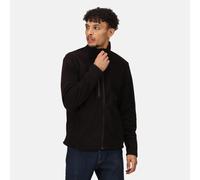 Regatta Black Men's Recycled Fabric Full-zip Quick-dry Fleece #TRF618