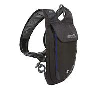 Regatta Blackfell III 2L Reflective Hardwearing Hydration Backpack - Black/Surf Spray, Single