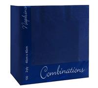 Regatta Blue 40cm 2ply Napkins - Pack of 100