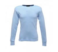 Regatta Blue Men's Thermal Long Sleeve Shirt Winter Base-layer #TRU112