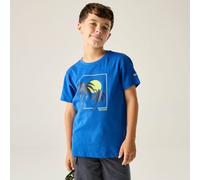 Regatta Bosley Short Sleeved Graphic T-Shirt in Bright Blue | Size: 11-12 Years Regatta Bright Blue 11-12 Years
