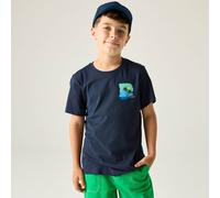 Regatta Bosley Short Sleeved Graphic T-Shirt in Mid Navy | Size: 11-12 Years Regatta Mid Navy 11-12 Years