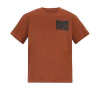 Regatta Boys Childrens/Kids Alvarado Back Print T-Shirt (Brick) - Brown - Size 15-16Y