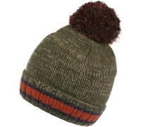 Regatta Boys Davin IV Knitted Fleece Lined Bobble Beanie Hat