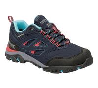 Regatta Boys & Girls Holcombe Low Isotex Waterproof Walking Shoes - Navy - Size UK 12 Kids