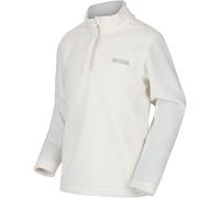 Regatta Boys & Girls Hot Shot II Lightweight Half Zip Fleece Top - White - Size 7Y