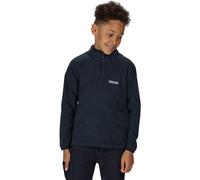 Regatta Boys & Girls Loco Zip Neck Stretch Fit Micro Fleece Jacket Top - Navy - Size 7Y