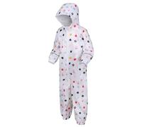 Regatta Unisex Children's Peppa Pig Waterproof and Breathable Pobble Rain Suit with Hood and Reflective Stripes