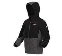 Regatta Kids Highton III Padded Waterproof Insulated Jacket (Black / Dark Grey)-5-6 Years Black / Dark Grey