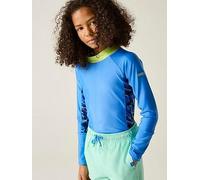 Regatta Boys Hoku II Rash Top, Blue, Size 13 Years Blue