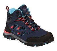 Regatta Boys Holcombe IEP Junior Hiking Boots - Navy/Fiery Coral - Navy/Fiery Coral - 13 UK Child