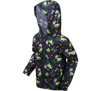 Regatta Boys Kids Peppa Pig Waterproof Pack-It Zip Up Jacket Coat - Navy