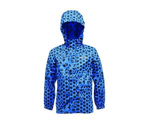 Regatta Boy's Printed Pack It Waterproof Jacket - Oxford Blue, 13 Years