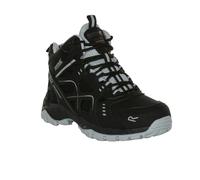 Regatta Boys Vendeavour Walking Boots - Black/Light Steel