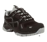 Regatta Kids Breathable Vendeavour Junior Walking Shoes Black Light Steel, Size: Uk Infant 10
