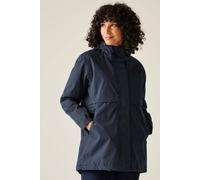 Regatta Brielly Hooded Waterproof Breathable Insulated Jacket In Navy Navy 8