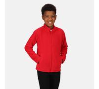 Regatta Brigade II red kid's lightweight quick-dry full-zip fleece #TRF515