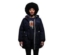 Regatta x Christian Lacroix - Women's Breathable Cailar Longline Waterproof Jacket Navy Marl, Size: 10