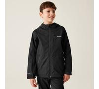 Regatta Calderdale III Hooded Waterproof Jacket in Jet Black | Size: 4-5 Regatta Jet Black 4-5