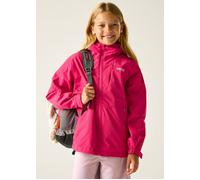 Regatta Calderdale III Hooded Waterproof Jacket in Pink | Size: 5-6 Years Regatta Pink 5-6 Years
