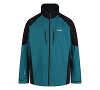 Regatta Calderdale IV Shell Jacket Mens, Pacific Green/Black, XXXL