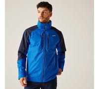 Regatta Calderdale Waterproof Jacket Olympian Blue/Navy(Tangerine)