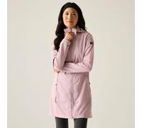 Regatta Carisbrooke Water-Repellent Longline Hooded Softshell Jacket In Pale Lilac Pale Lilac 22