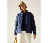 Regatta Carlotte Padded Quilted Zip Up Jacket Navy