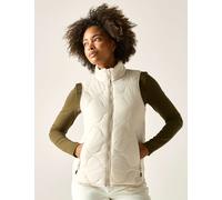 Regatta Carlotte Quilted Funnel Neck Gilet Cream