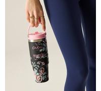 Black unisex One Size Regatta Cath Kidston Thermulate Tumbler 0.9L Black