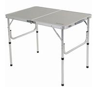 Regatta Cena Lightweight Adjustable Folding Camping Garden Table Grey Sgl