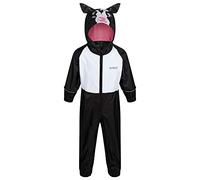 Regatta Charco Children's Jumpsuit Black/White FR: XS (Manufacturer's Size: 12-18)